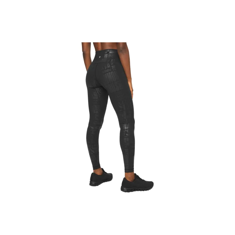 Lululemon Wunder Under Athletic Trousers Women's Black Foil-1