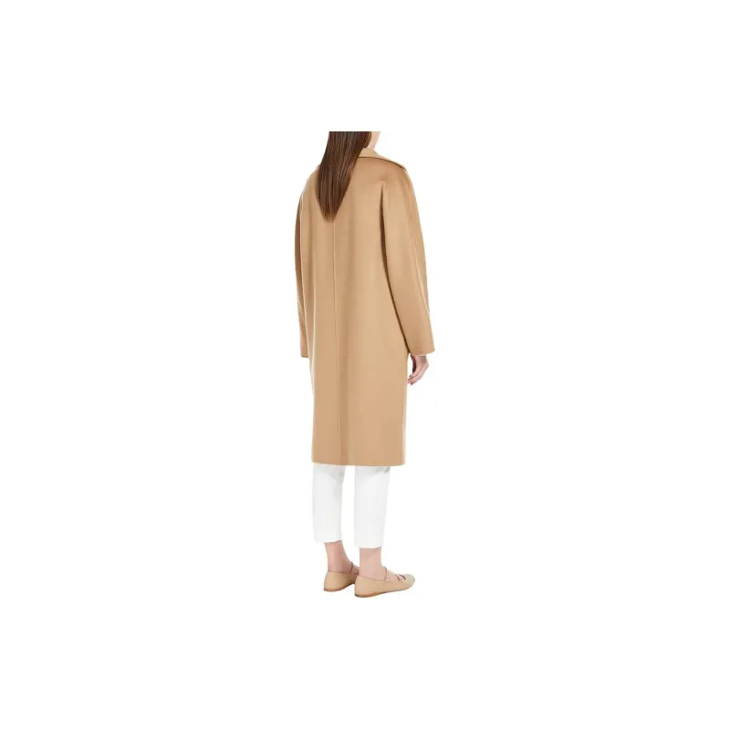 MaxMara Lilia Belted Long Sleeved Coat-2