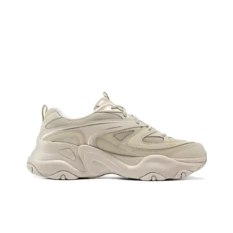 Skechers DLITES Wear Resistant Low Top Chunky Sneakers Men's Sand Yellow-1