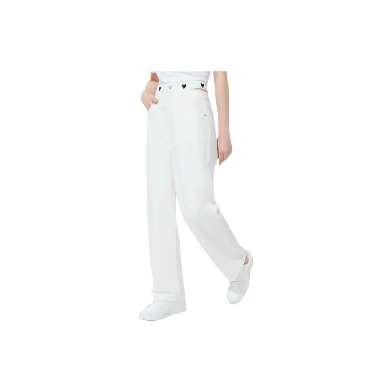 Hush Puppies Jeans Women's White-2