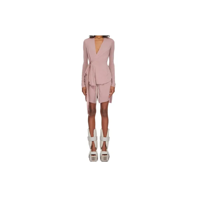 RICK OWENS/RO SS24 Casual Shorts Women's Dark Pink-2