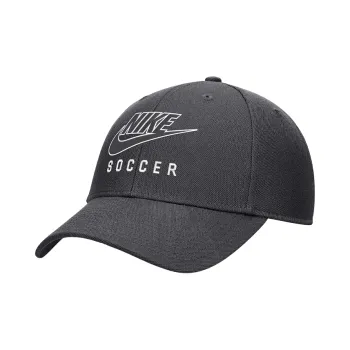 Nike Club Structured Dri FIT Soccer Futura Swoosh Cap