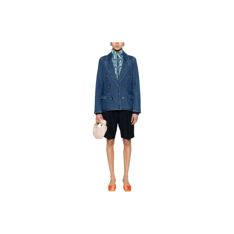 JW Anderson Double breasted Denim Blazer-2