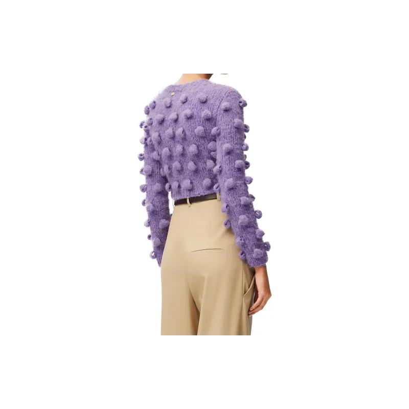 LOEWE SS24 Sweater Women's Purple-2