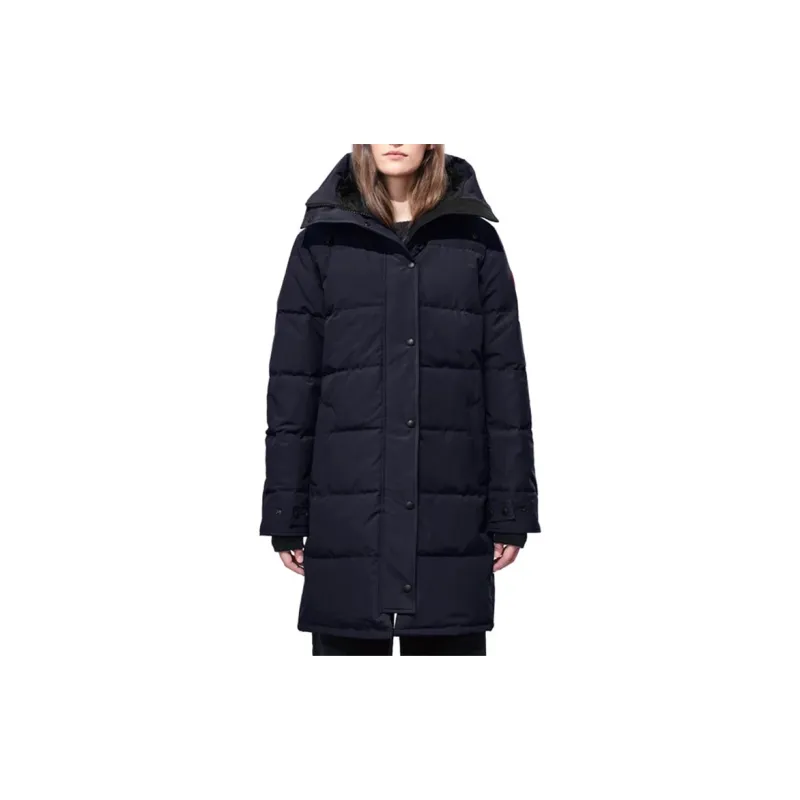 Canada Goose Shelburne Series Down Jackets Women's Dark Blue-2