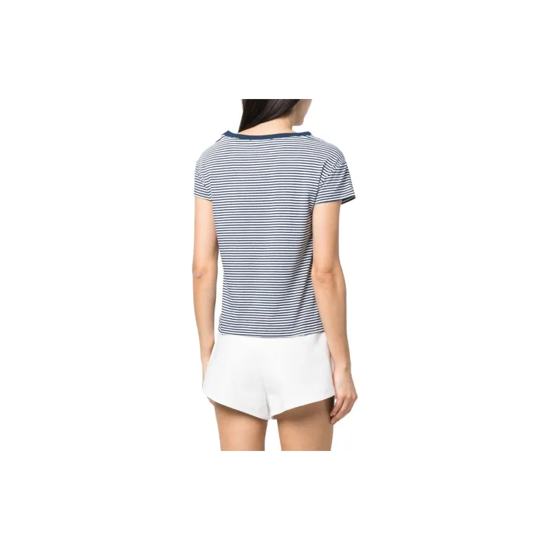 LOVE MOSCHINO T Shirts Women's Marine Blue-2