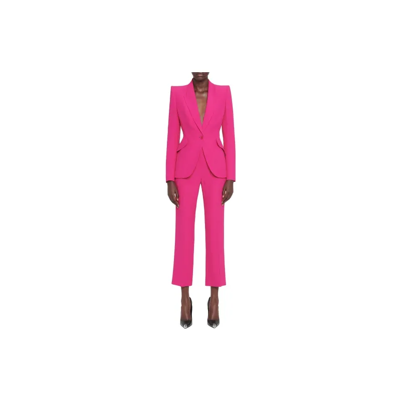 Alexander McQueen Slim Fit Tailored Trousers-2