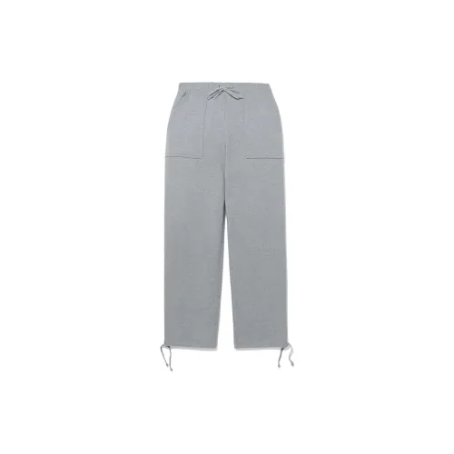 NOAH Knitted Sweatpants Unisex Gray