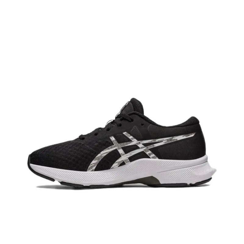 Asics Gel Kayano 19 Abrasion Resistant Low Top Kids' Running Shoes Black White Teenagers-0