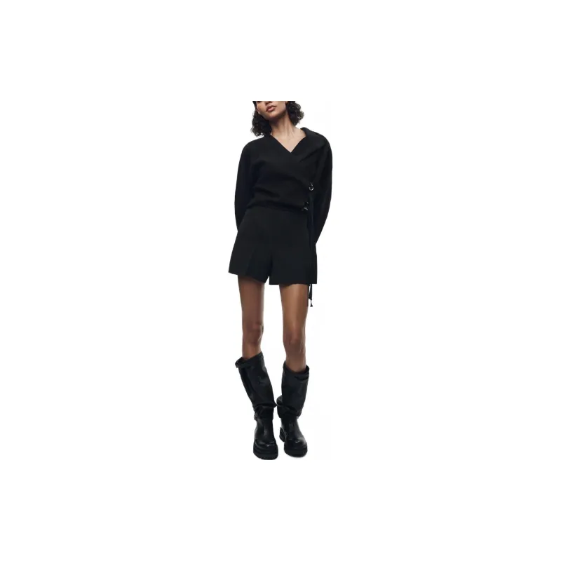 ZARA Casual Shorts Women's Black-1