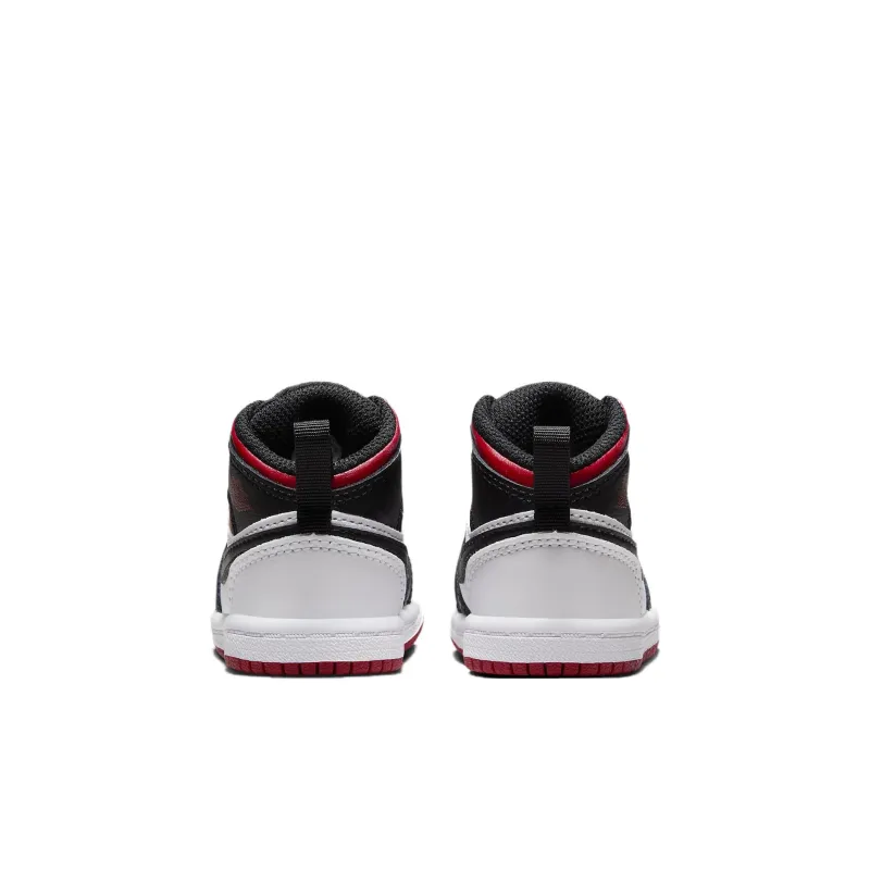 Jordan 1 Mid White Gym Red TD-4