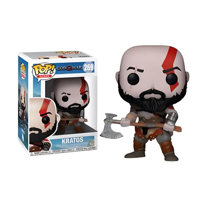 Funko POP! Collection GAMES God Of War 4 Kratos Chibi Figures-0