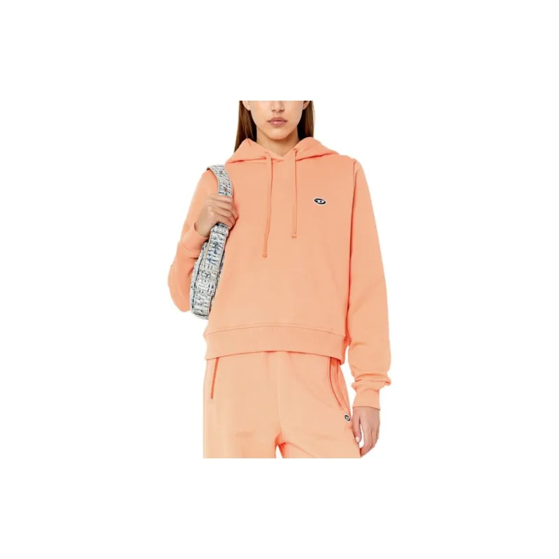 DIESEL Logo patch Drawstring Hoodie-1