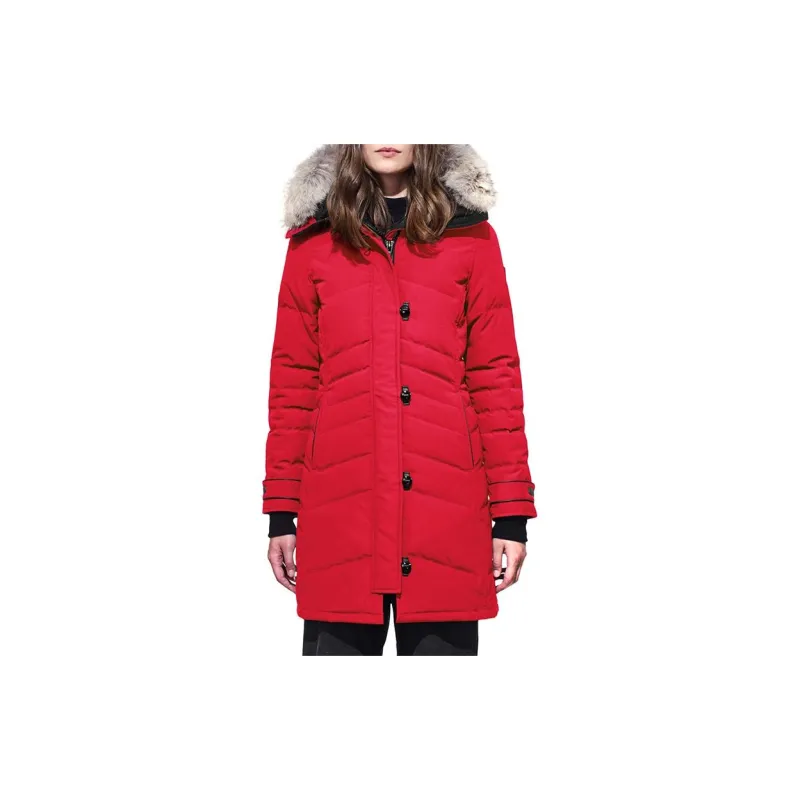 Canada Goose Lorette Series Down Jackets Women's Red-1