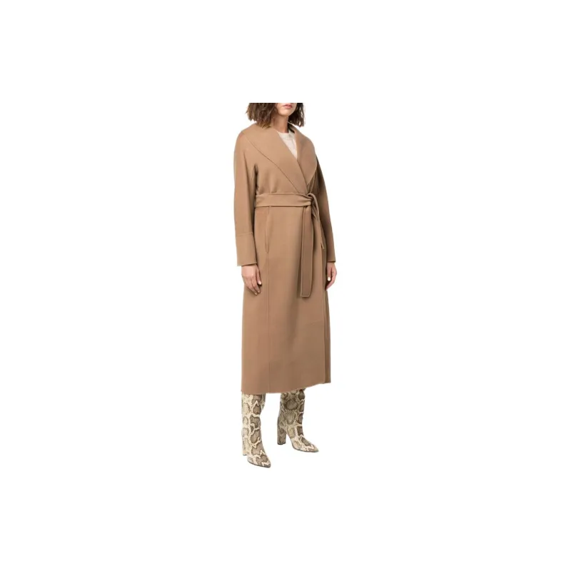 'S MAX MARA Coats Women's Khaki-3