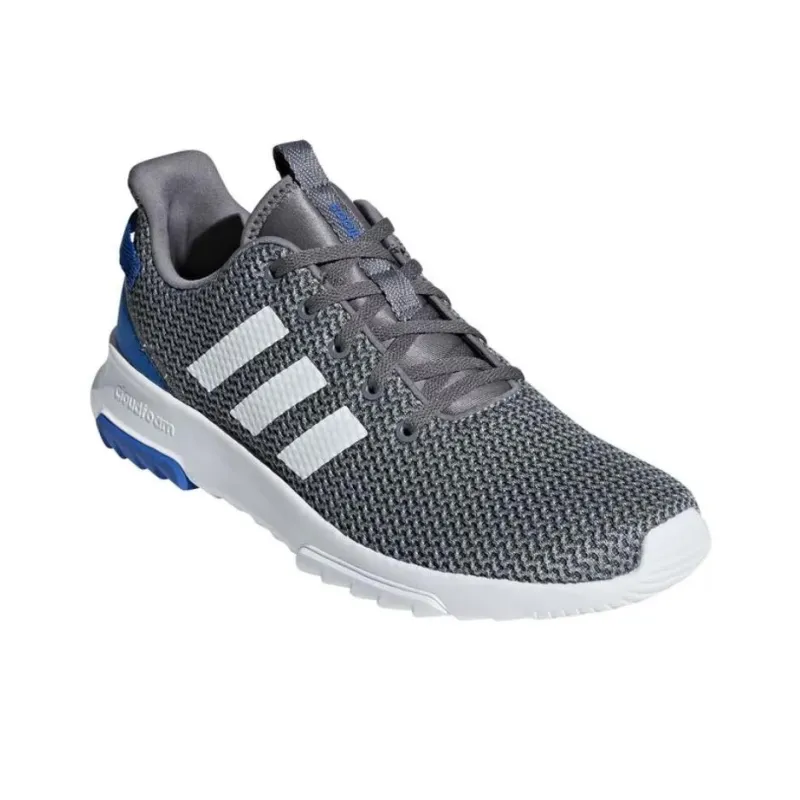 Adidas CF RACER TR Anti-Slip Wear-Resistant Low-Top Casual Running Shoes Men's Gray-4