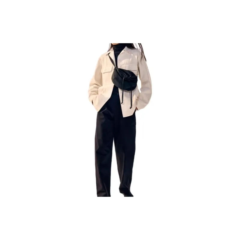 UNIQLO FW23 U Series Casual Pants Women's Black-2