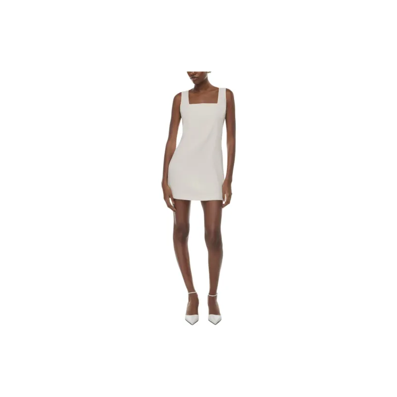 ARITZIA Babaton Prestige Dress Sleeveless Dress Women's Matte Pearl/Matte Pearl-2