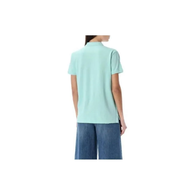 Polo Ralph Lauren SS24 Polo Shirt Women's Gulf Green-4