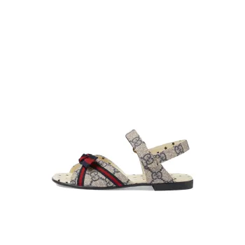 GUCCI Anti Slip And Wear Resistant Breathable Children's Sandals Beige Blue Kids'