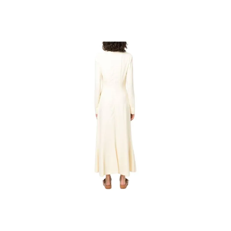 RODEBJER Long-Sleeved Dresses Women's Yellow-2