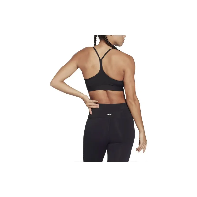 Reebok S LUX SKINNY STRAP BRA Sports Underwear Women's Black-4