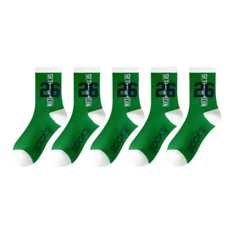 ROBINHOOD Mid Calf Socks Men's 5 Pack-7