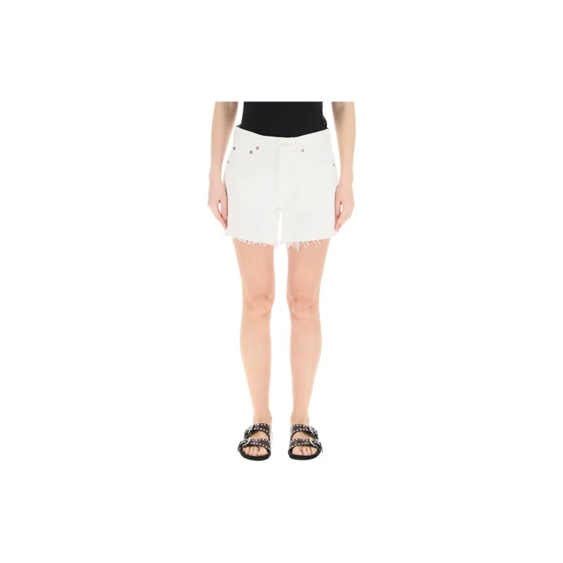 AGOLDE Parker Denim Shorts-1