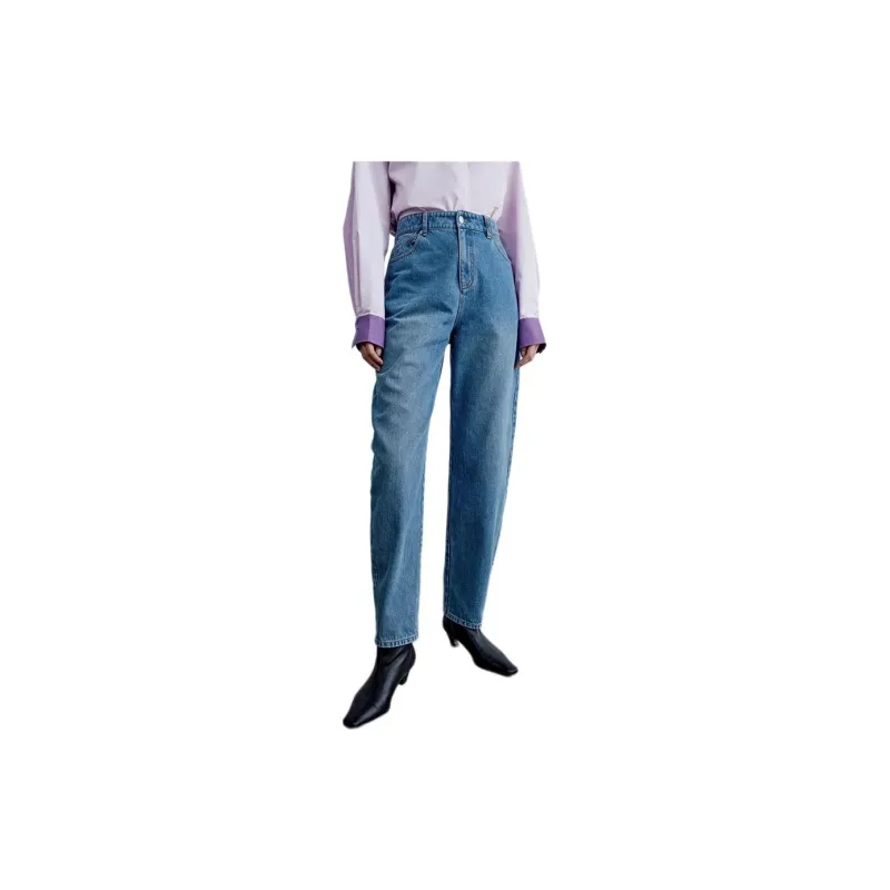 Roselingling Jeans Women's Denim Blue-1