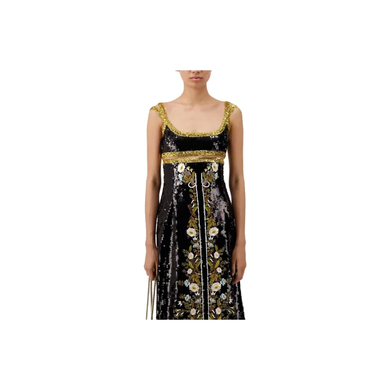 GIAMBATTISTA VALLI Slip Dresses Women's Black-4
