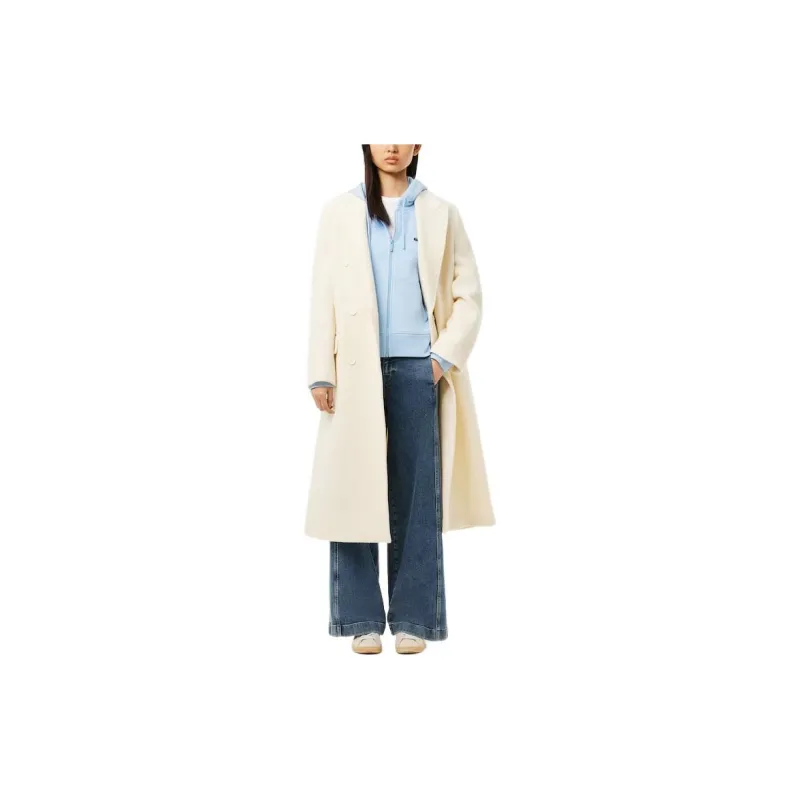 LACOSTE Jackets Coats Women's Light Blue-2