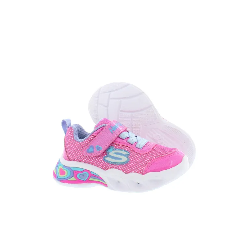Skechers S LIGHTS SWEETHEART LIGHTS SHIMMER SPELLS Anti Slip Wear Resistant Kids Lifestyle Shoes Purple Kids'-2