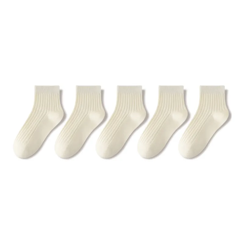 JIAZINI Ankle Socks Unisex 5 Pack-5