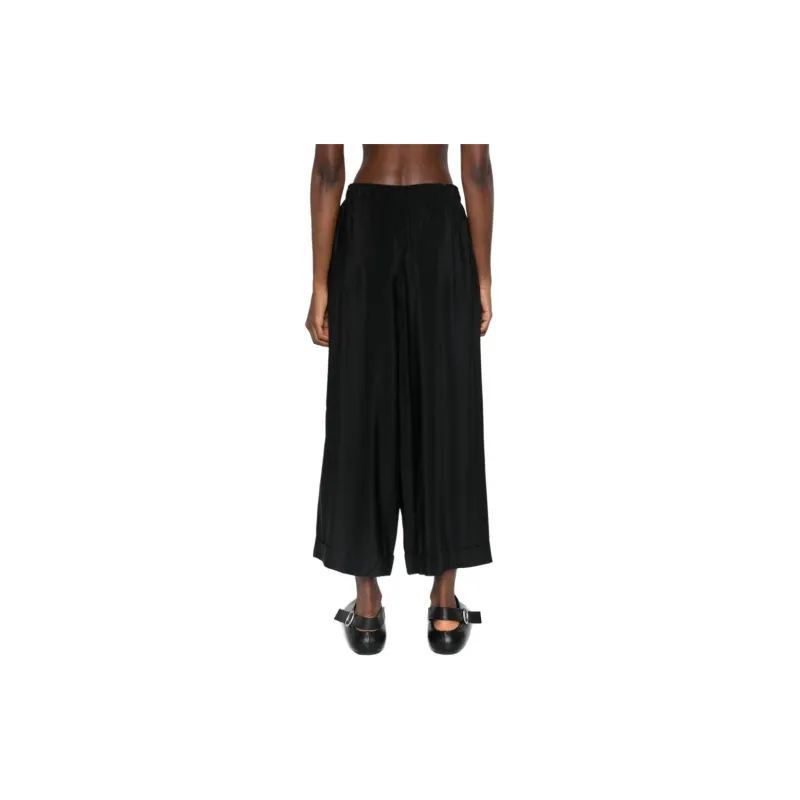 Daniela Gregis SS24 Casual Pants Women's Black-1