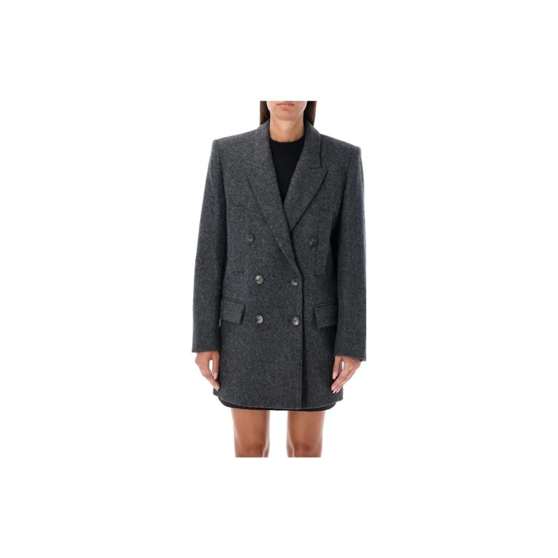 ISABEL MARANT ETOILE Double Breasted Tailored Blazer-1