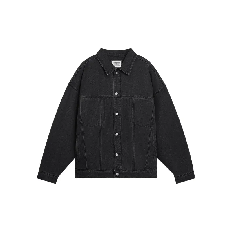 Bodydream Denim Jackets Unisex Black-0