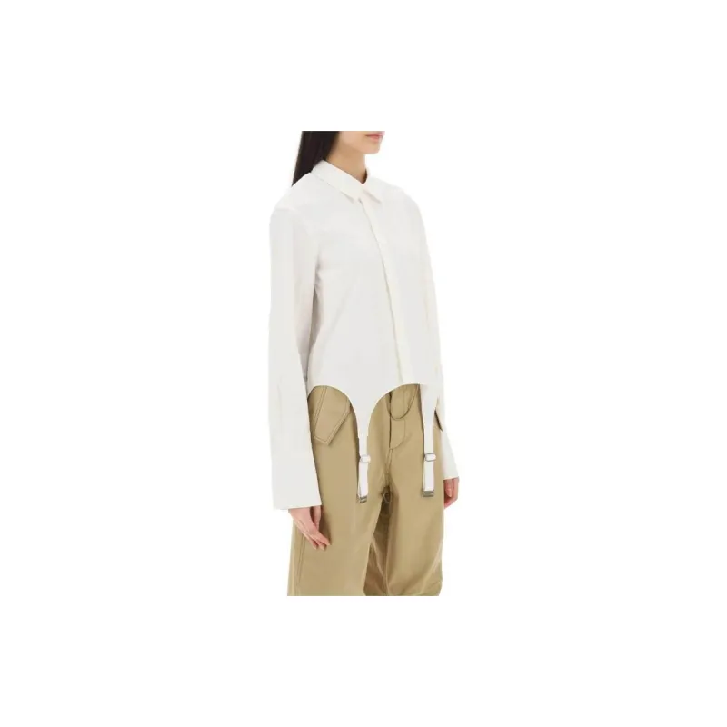 DION LEE Shirts Women's White-2