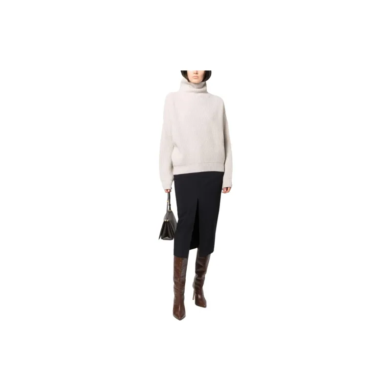 ISABEL MARANT Brooke Ribbed-knit Roll-neck Jumper-1