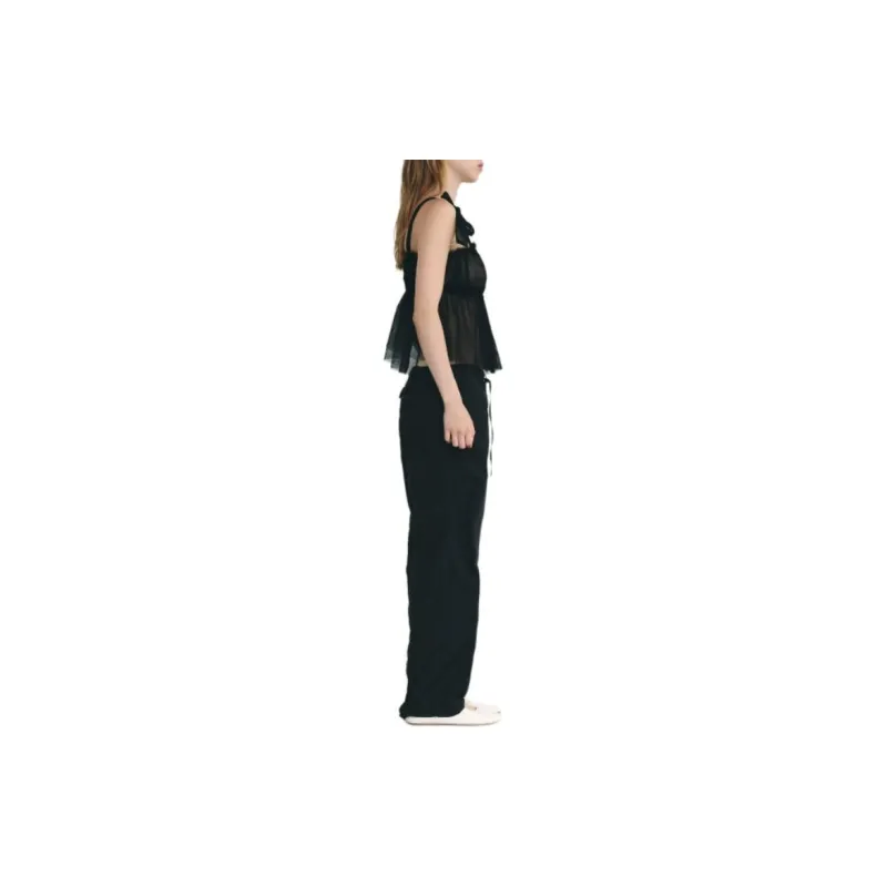 ZARA Casual Pants Women's Black-3