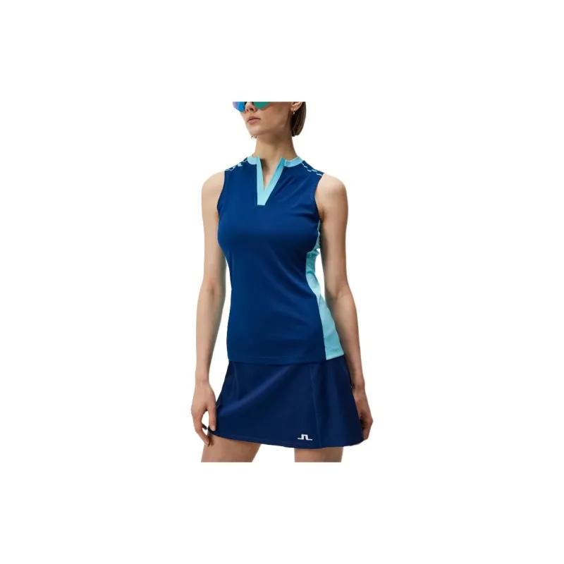 J.Lindeberg T Shirt Women's Blue-3