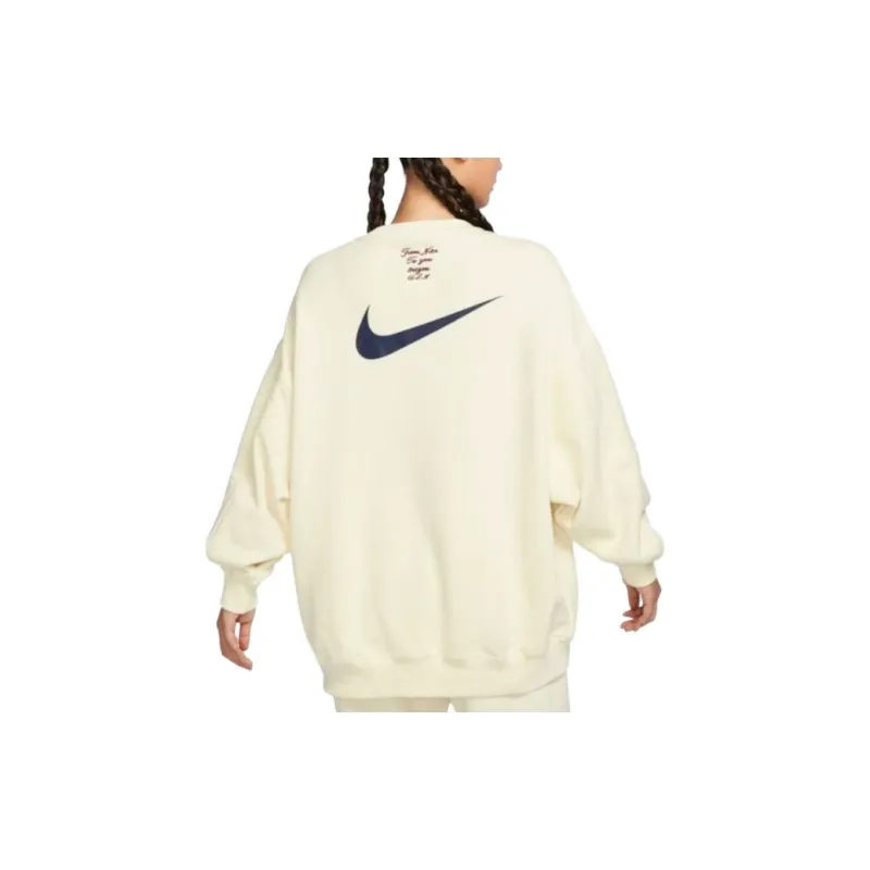 Nike Sweatshirts Women's Beige-4