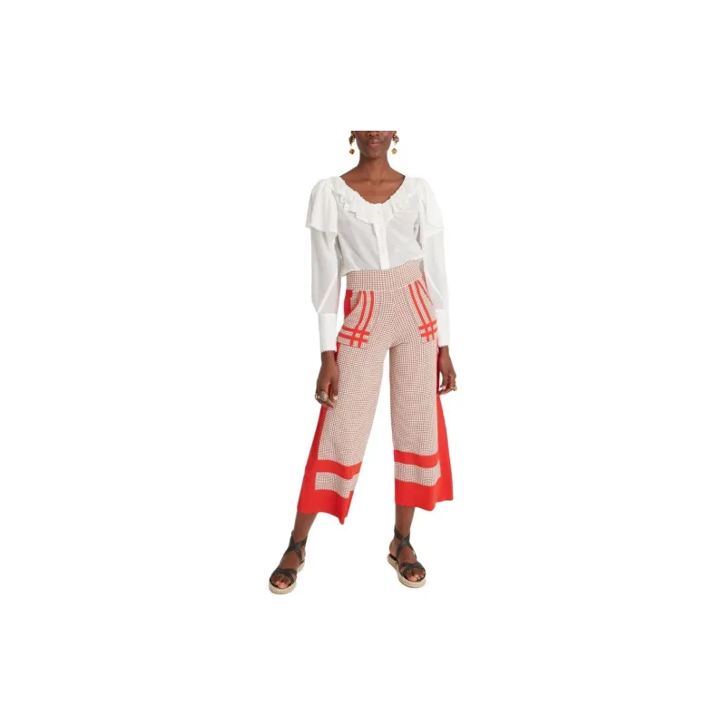 Temperley London Orelie Knit Trousers-3