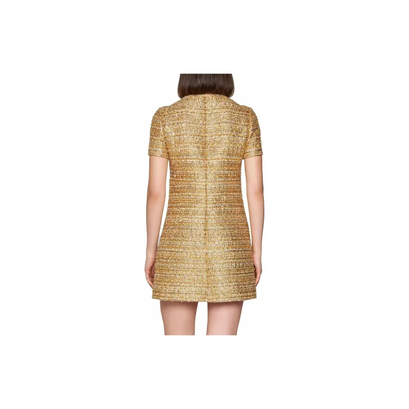 Valentino SS23 Short-Sleeved Dresses Women's Yellow-2