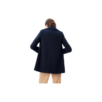 Hush Puppies Trench Coat Women's Dark Blue