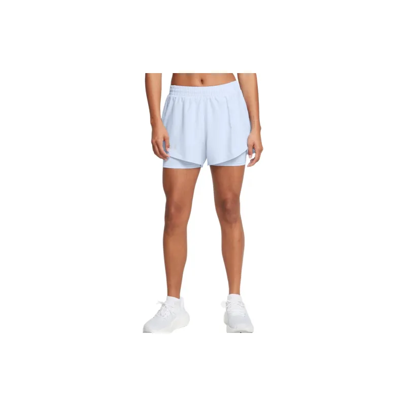 Under Armour UA Fly-By 2-in-1 Shorts Casual Shorts Women's Rainy Blue-2