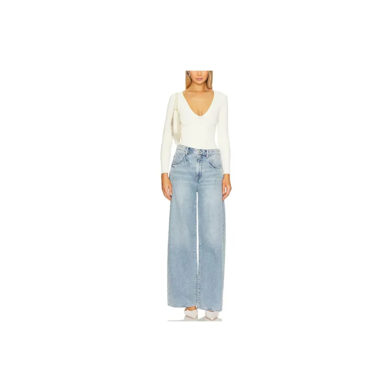 FREE PEOPLE Bodysuits Women's White-1