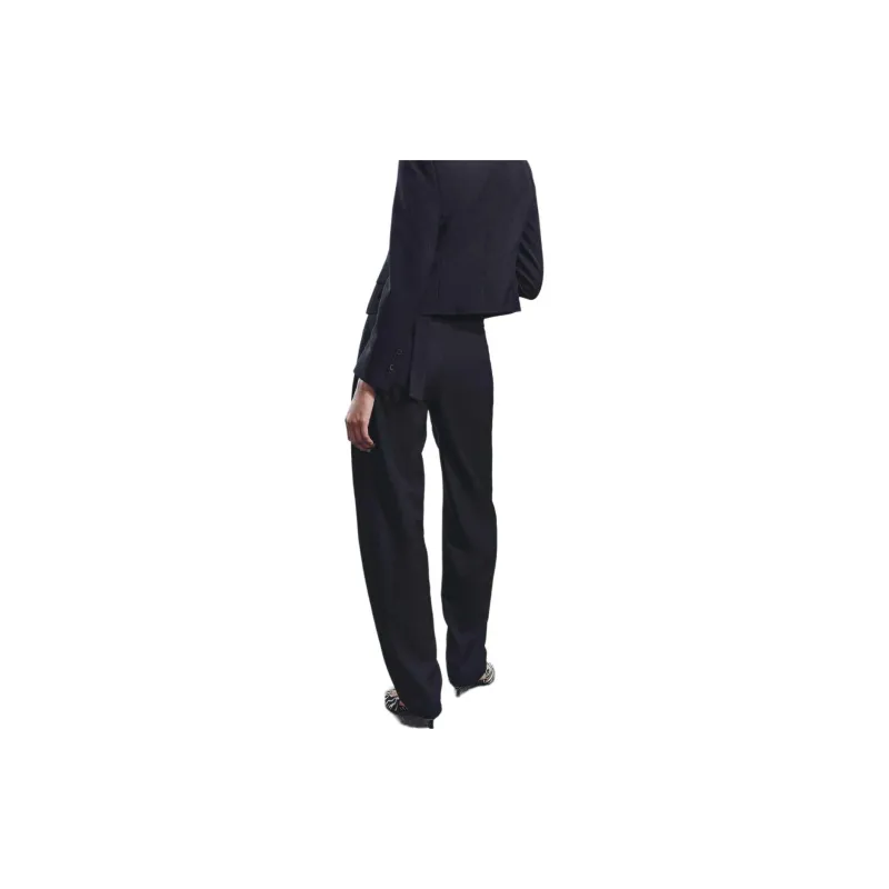 ZARA ZW Series Casual Pants Women's Black-3