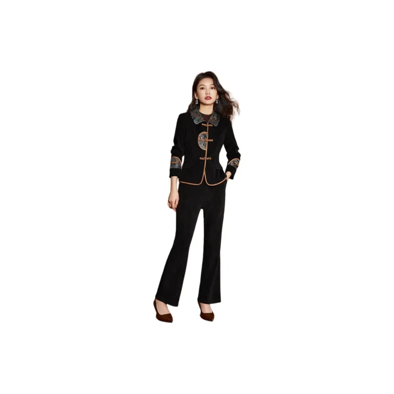 Mylan Casual Suit Women's Black-1