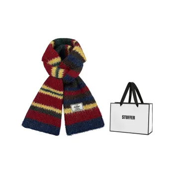 STUFFER Contains Wool Knit Scarves Unisex