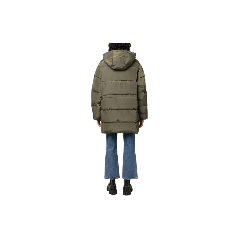 GANNI Jackets Coats Women's Olive Green-2